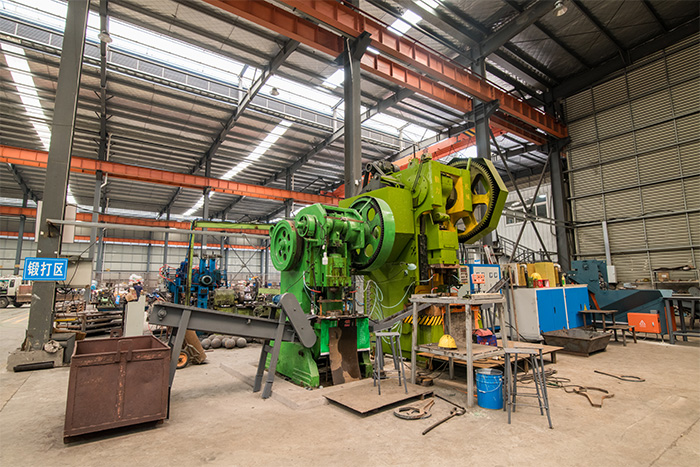 贵州网架配件-锥头加工车间